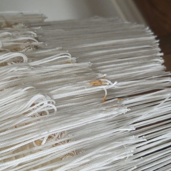 Antique Silk Lampshade - Picture 8 of 8